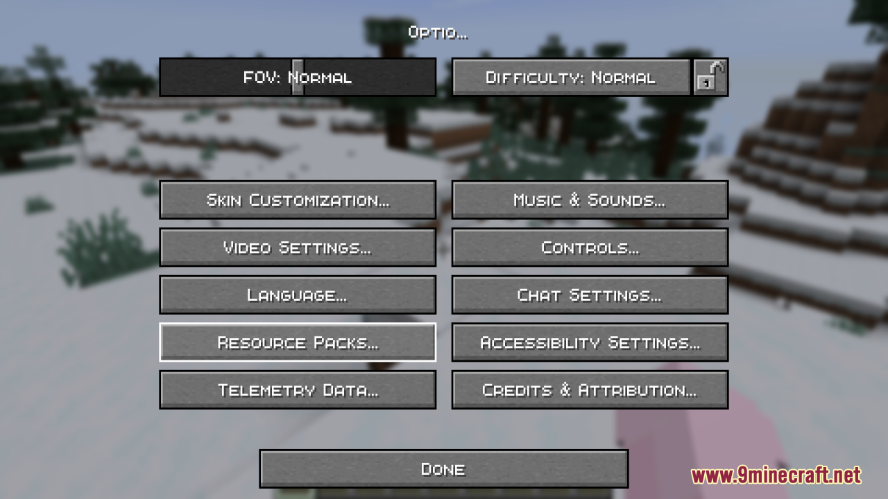 Qrafty’s Capitalized Font Resource Pack (26.1.2, 1.20.1) – Texture Pack 3 Qraftys capitalized font screenshots 2