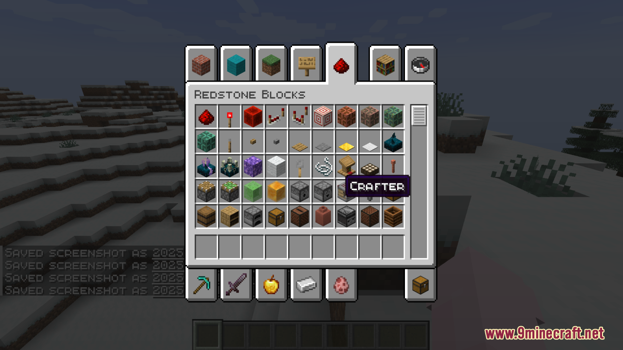Qrafty’s Capitalized Font Resource Pack (26.1.2, 1.20.1) – Texture Pack 9 Qraftys capitalized font screenshots 8