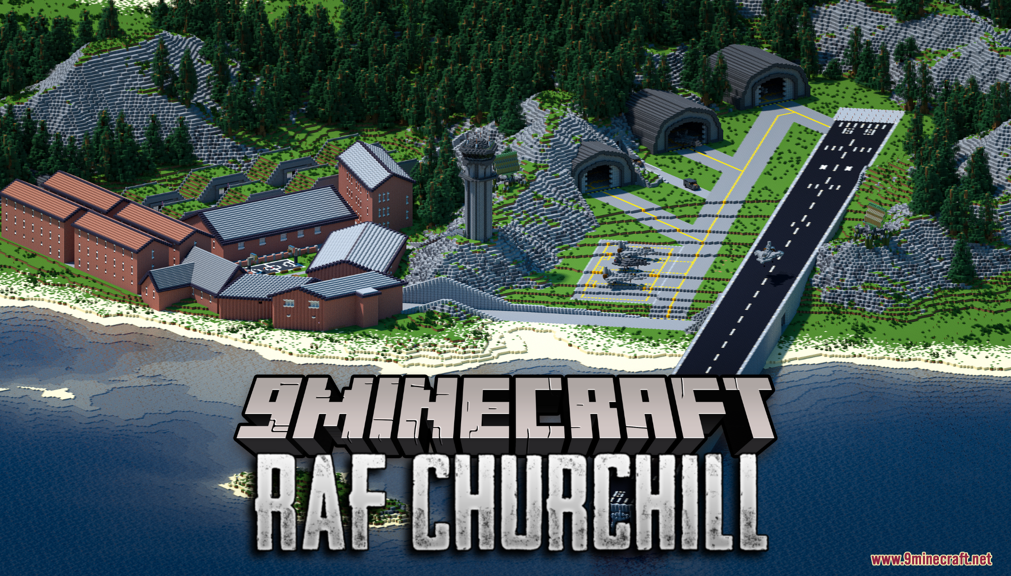 RAF Churchill Map (26.1.2, 1.20.1) – Realistic Build