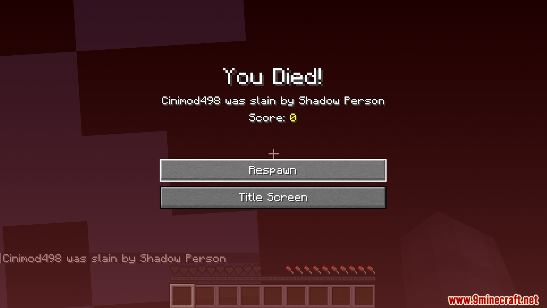 SCP-017 Shadow Person Mod (1.20.1) – Brings A Stalking Shadow Monster