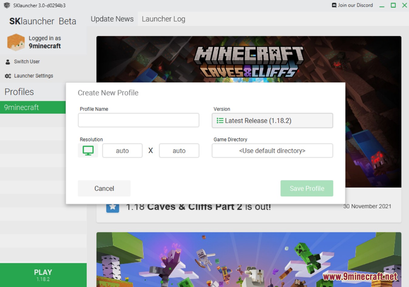Sklauncher (26.1.1, 1.20.1) – The Best Minecraft Non-Premium Launcher 3 Sklauncher screenshots 2