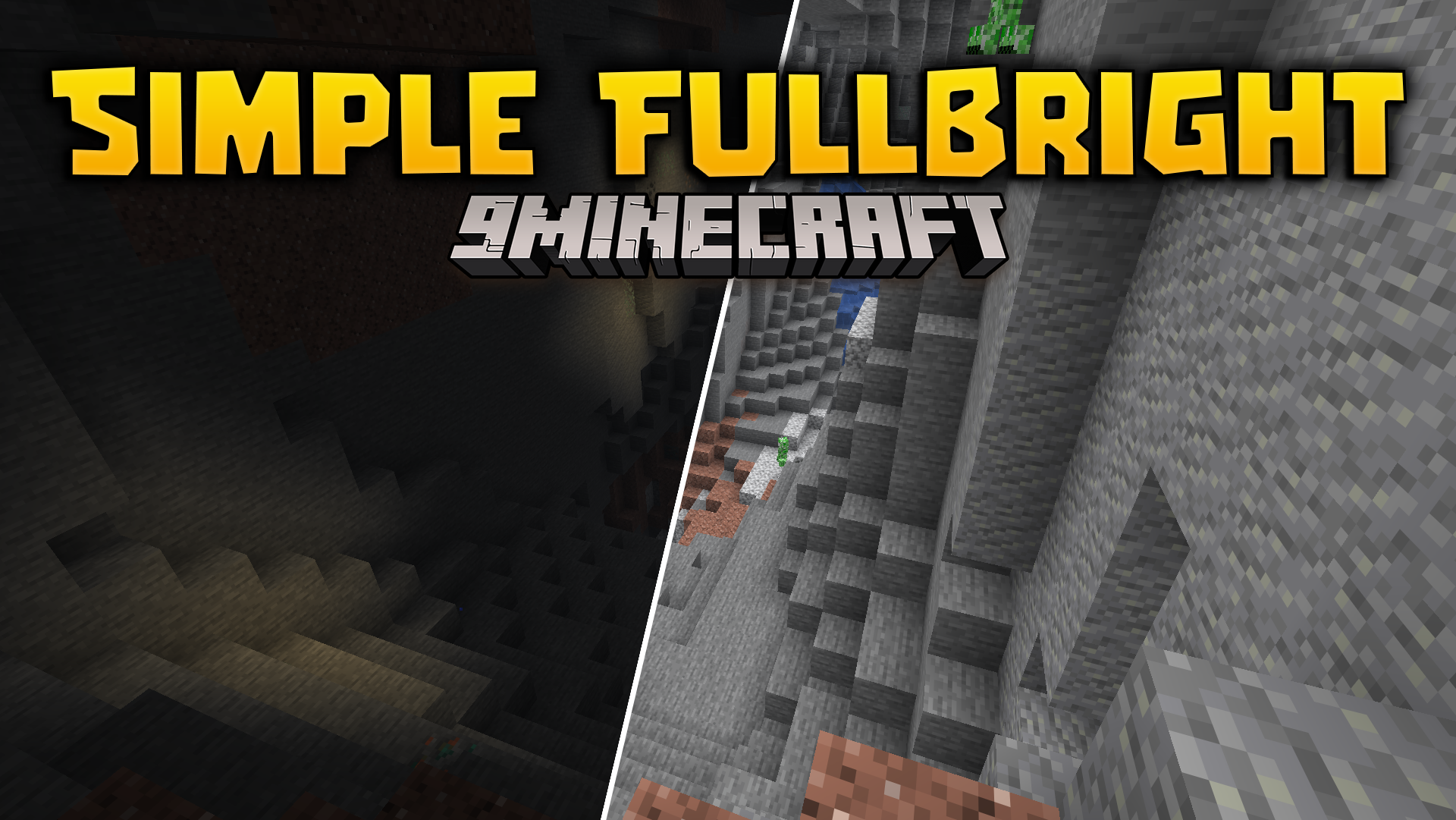 Simple Fullbright Mod (26.1.1, 1.20.1) – Fullbright Toggle