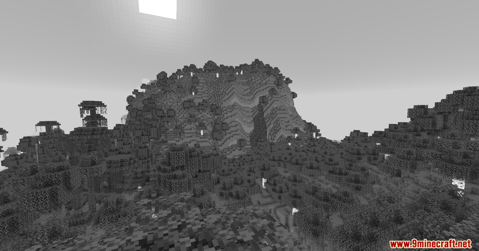 Simple Grayscale Shaders (26.1.2, 1.20.1) – Black And White Visual Shader 3 Simple grayscale shaders screenshots 2