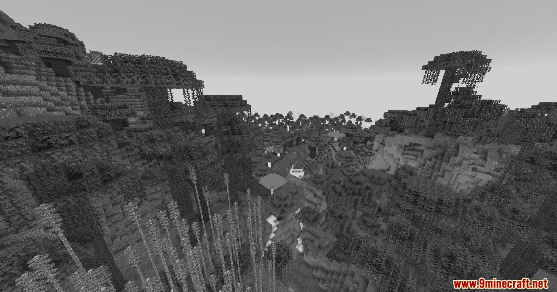 Simple Grayscale Shaders (26.1.2, 1.20.1) – Black And White Visual Shader 5 Simple grayscale shaders screenshots 4