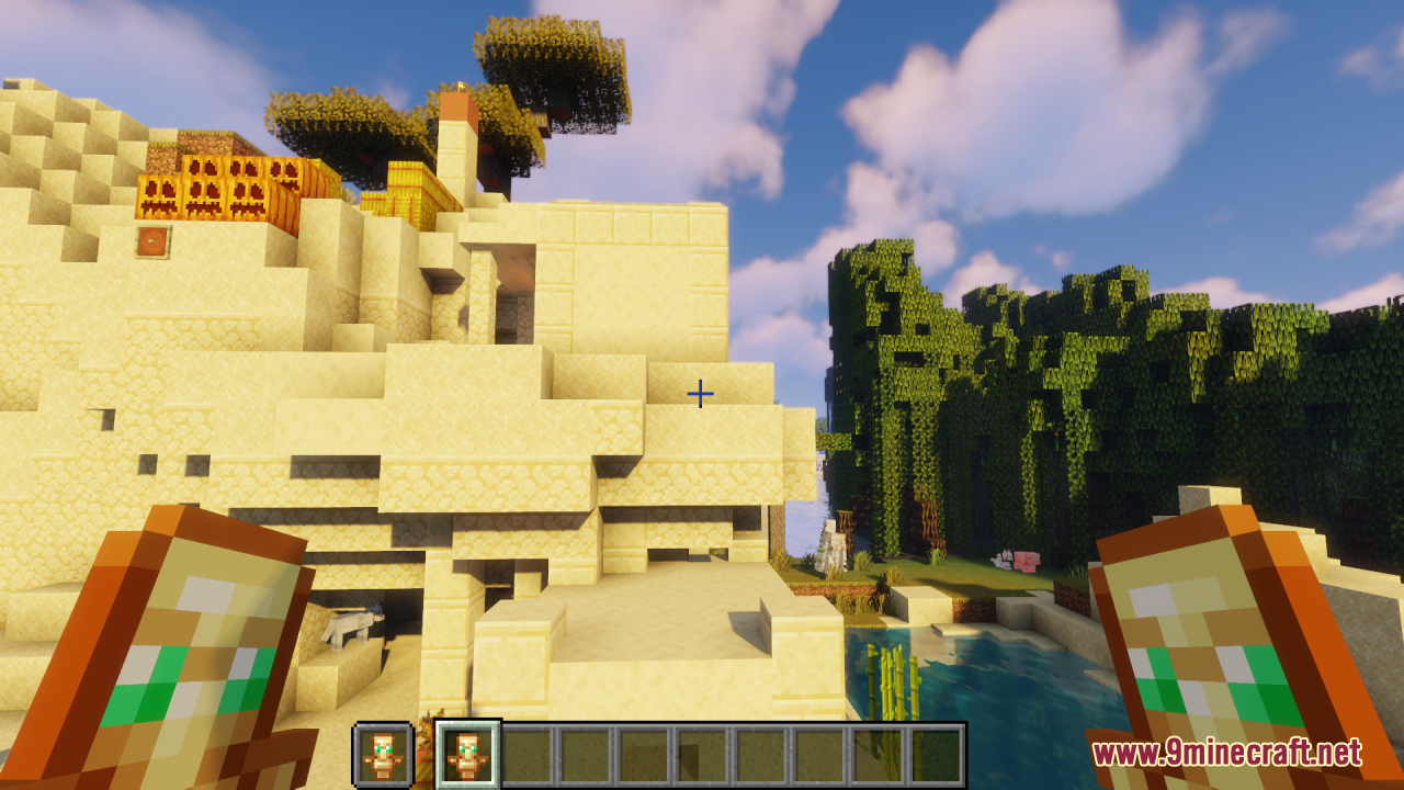 Smaller Totem Resource Pack (26.1.2, 1.20.1) – Texture Pack 2 Smaller totem screenshots 1