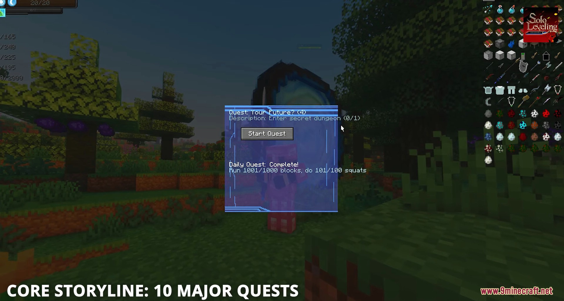 Solo Leveling Shadows Modpack (1.20.1) – Epic Monster Hunting Rpg 18 Solo leveling shadows modpack screenshots 17