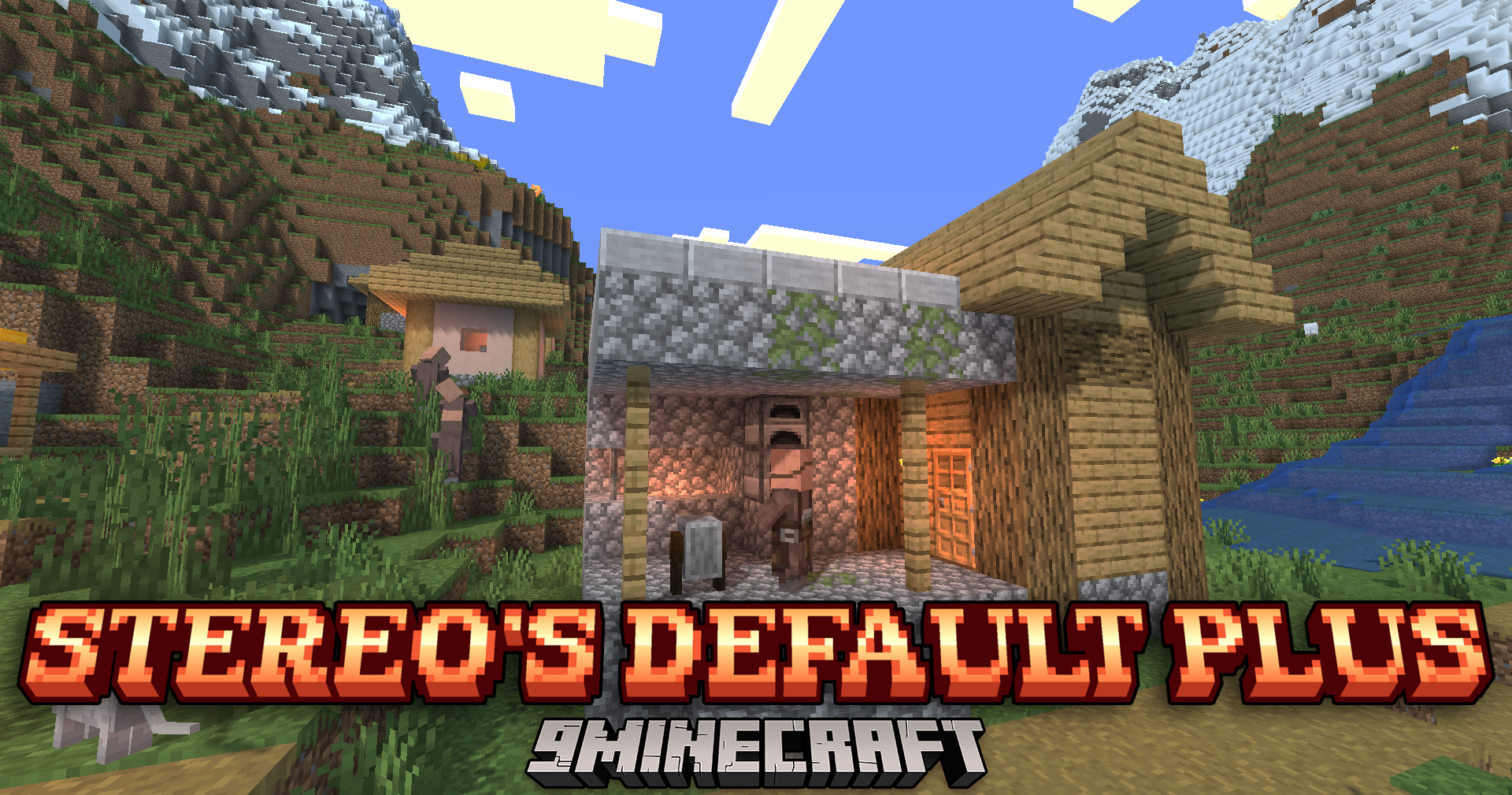 Stereo’s Default Plus Shaders (26.1.2, 1.20.1) – Simple Visual Upgrades