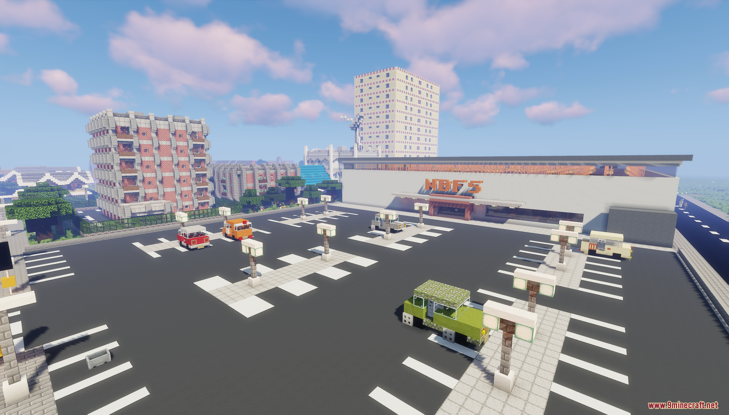 Superflat City Map (26.1.1, 1.20.1) – Modern Life 7 Superflat city screenshots 6