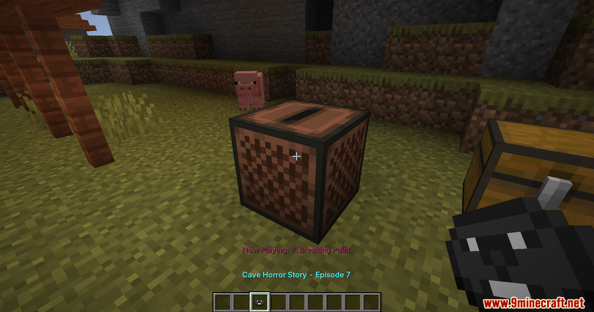 Taxcavereader Mod (1.20.1) – Adds Horror Audiobooks To Dungeons 10 Playing cave horror story episode 7 record in jukebox