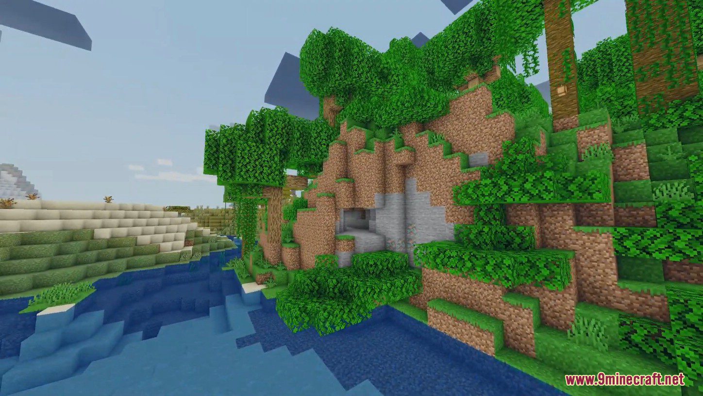 Tea Shaders (26.1.2, 1.20.1) – Beyond Belief Vanilla Reborn Shaderpack 4 Tea shaders mod screenshots 3