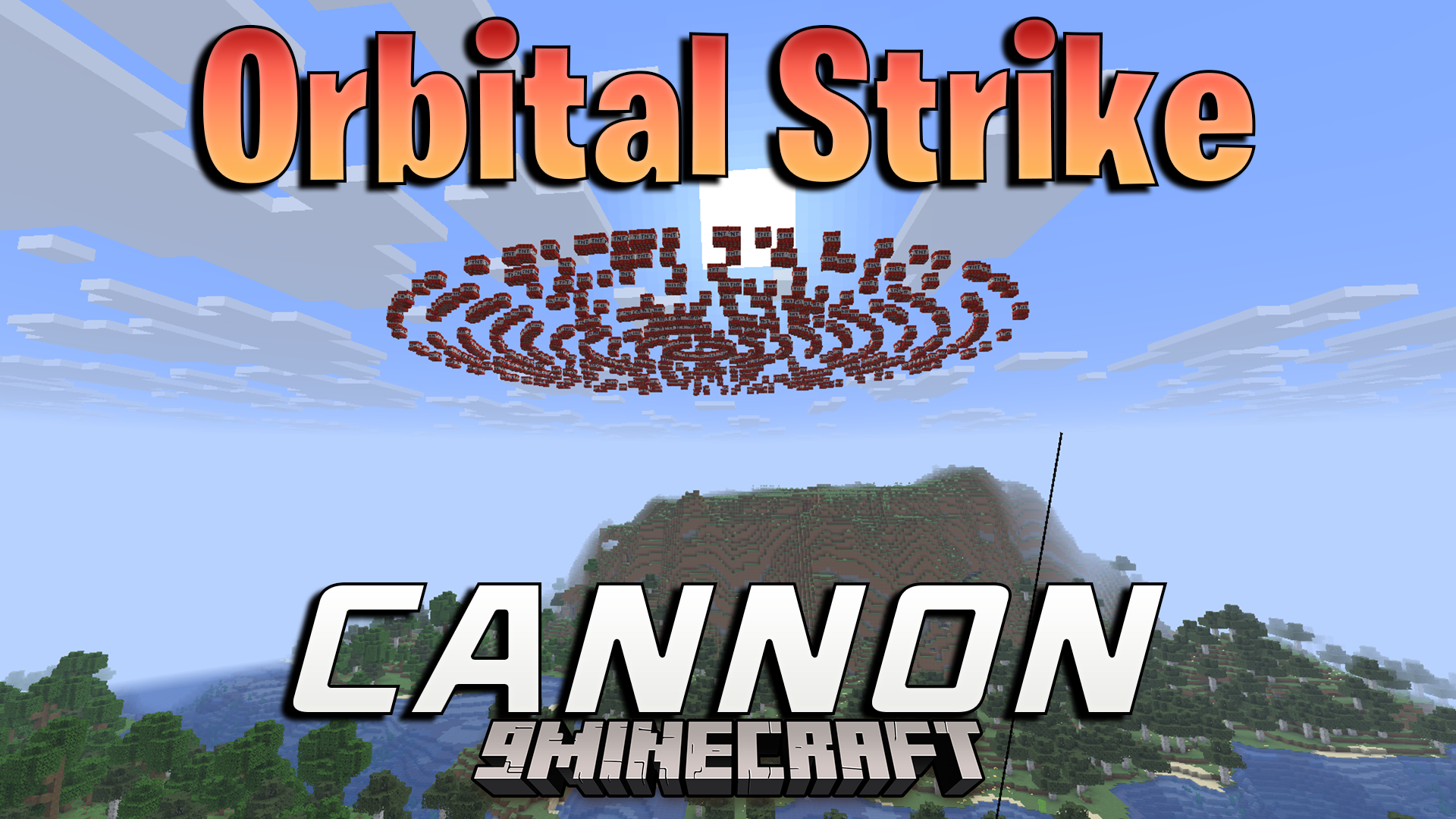 Orbital Strike Cannon Mod (1.21.11, 1.20.1) – Directional Orbital Strikes