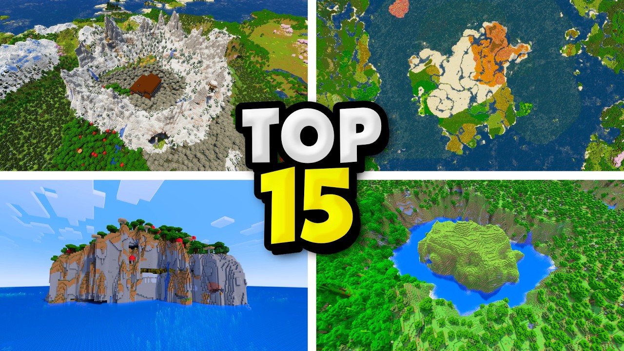 Top 15 Best New Seeds You Need To Try For Minecraft (1.21.11, 1.21.1) – Java, Bedrock Edition