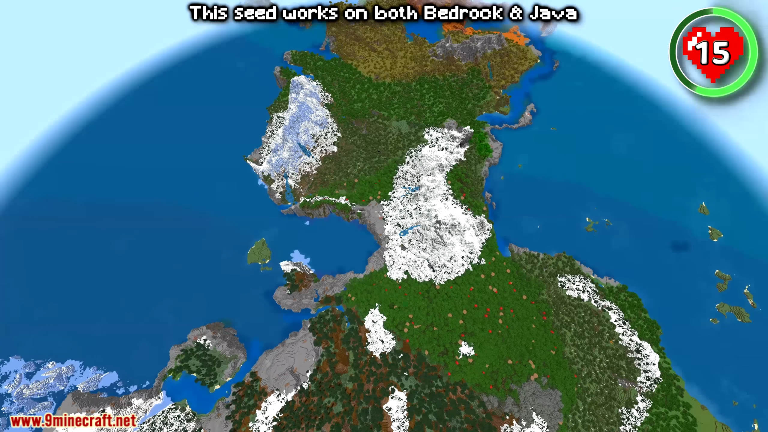 Top 20 Best Seeds For Minecraft (26.1.2, 1.21.1) – Java, Bedrock Edition 31 Top 20 best seeds for minecraft screenshots 12