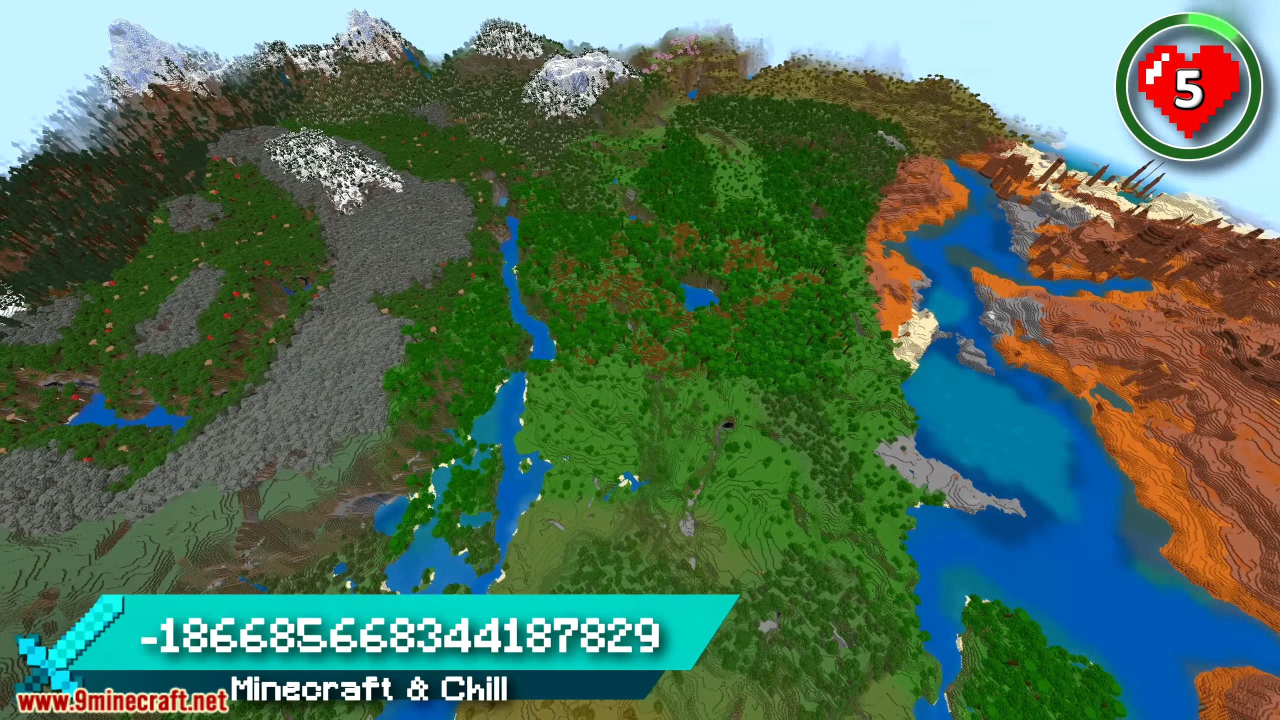 Top 20 Best Seeds For Minecraft (26.1.2, 1.21.1) – Java, Bedrock Edition 10 Top 20 best seeds for minecraft screenshots 31
