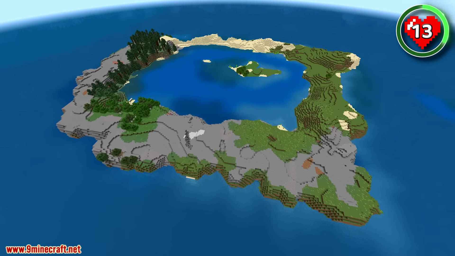 Top 20 Best Survival Island Seeds For Minecraft (26.1.2, 1.21.1) – Bedrock Edition 14 Top 20 best survival island seeds for minecraft screenshots 8
