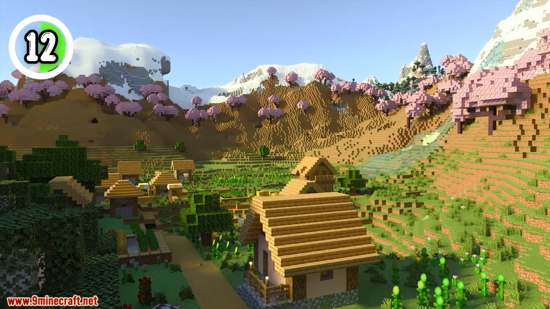 Top 20 New Mountain Seeds For Minecraft (26.1.2, 1.21.1) – Java, Bedrock Edition 25 Top 20 new mountain seeds for minecraft screenshots 18