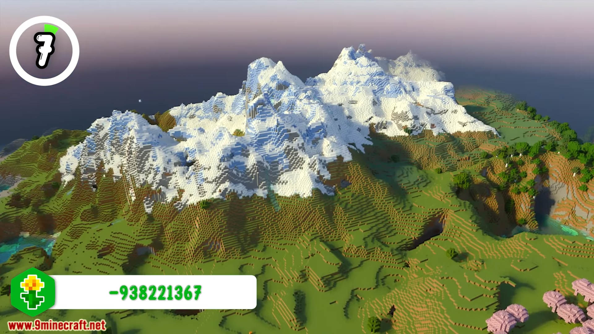 Top 20 New Mountain Seeds For Minecraft (26.1.2, 1.21.1) – Java, Bedrock Edition 14 Top 20 new mountain seeds for minecraft screenshots 27