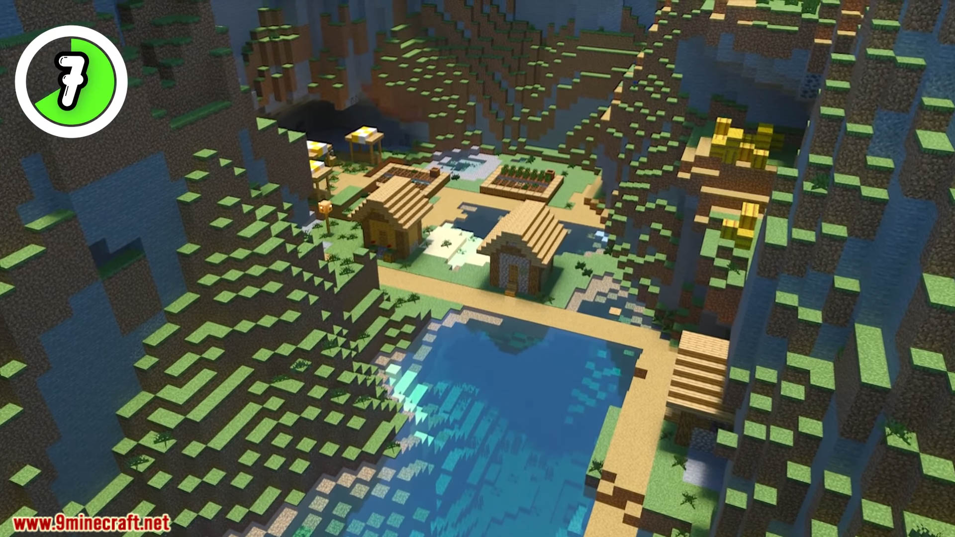 Top 20 New Mountain Seeds For Minecraft (26.1.2, 1.21.1) – Java, Bedrock Edition 15 Top 20 new mountain seeds for minecraft screenshots 28