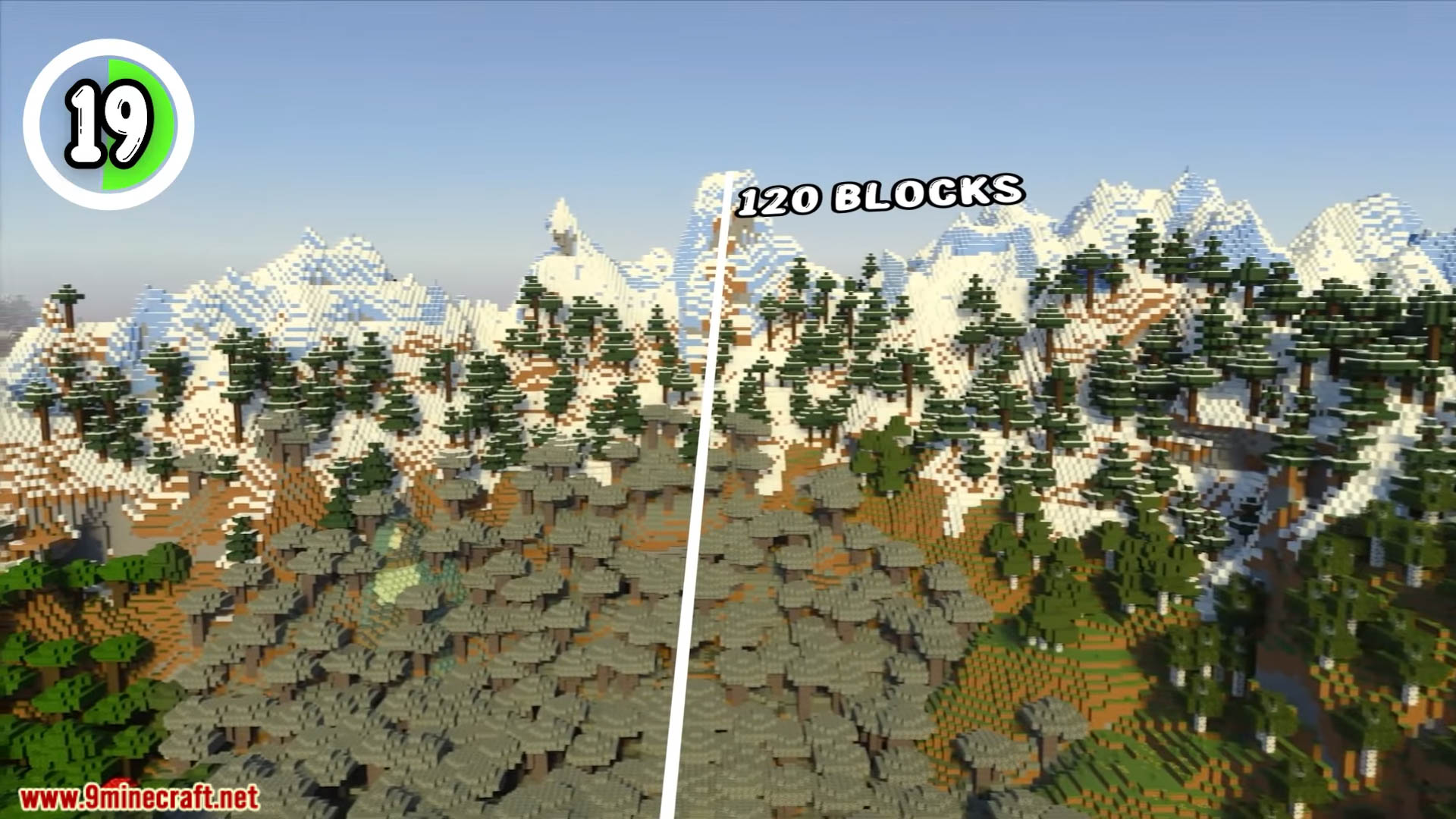 Top 20 New Mountain Seeds For Minecraft (26.1.2, 1.21.1) – Java, Bedrock Edition 39 Top 20 new mountain seeds for minecraft screenshots 4