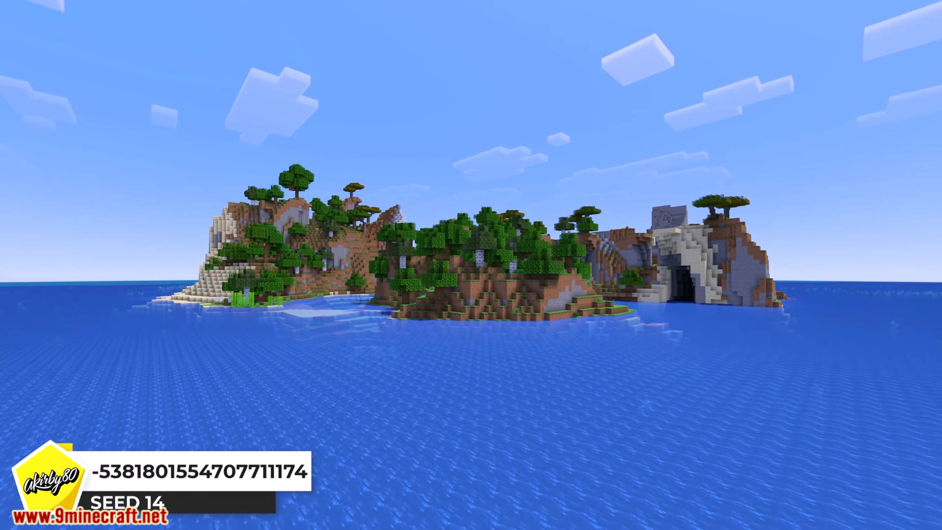 Top 20 new survival island seeds for minecraft thumbnail 13