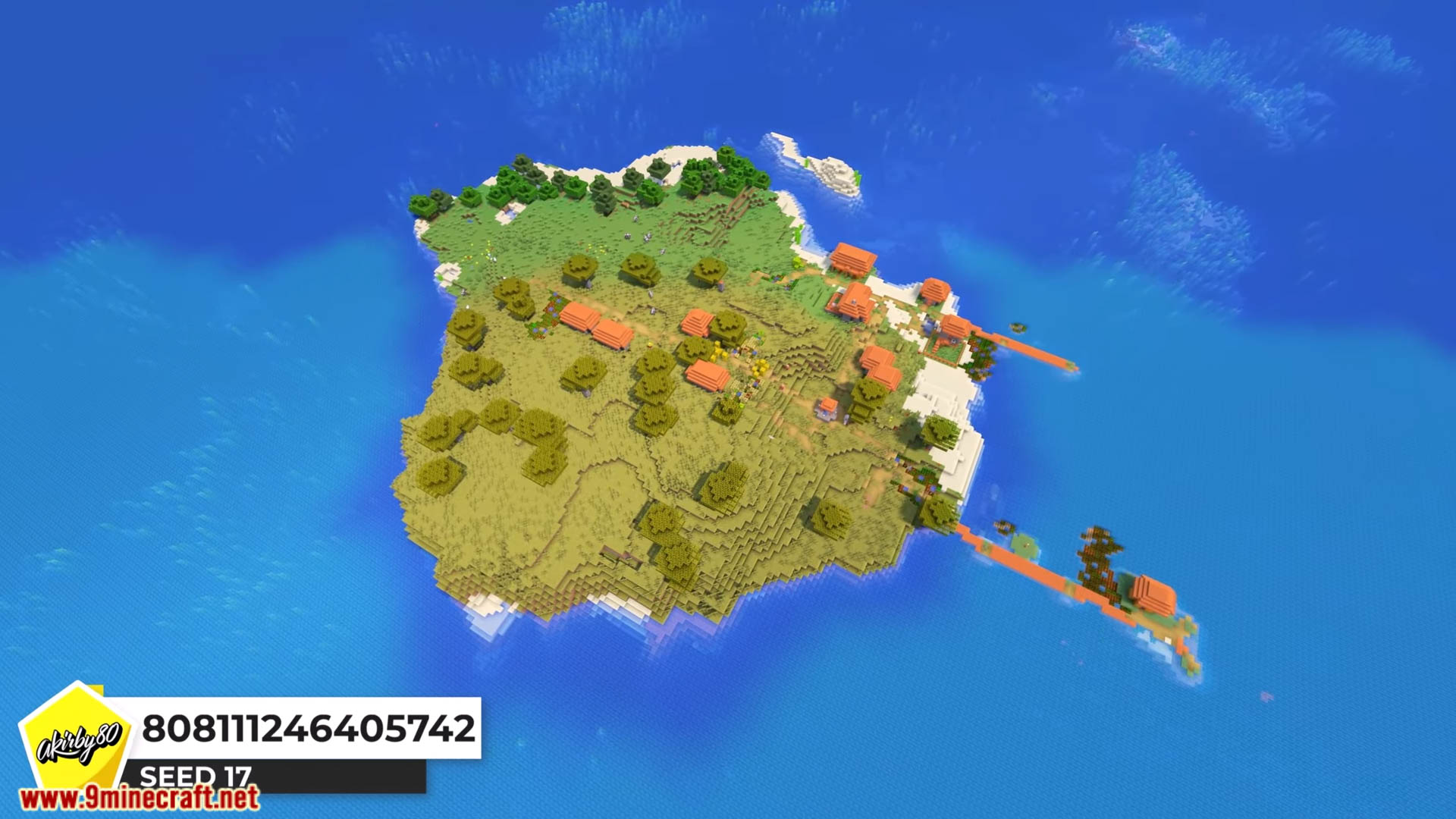 Top 20 new survival island seeds for minecraft thumbnail 7