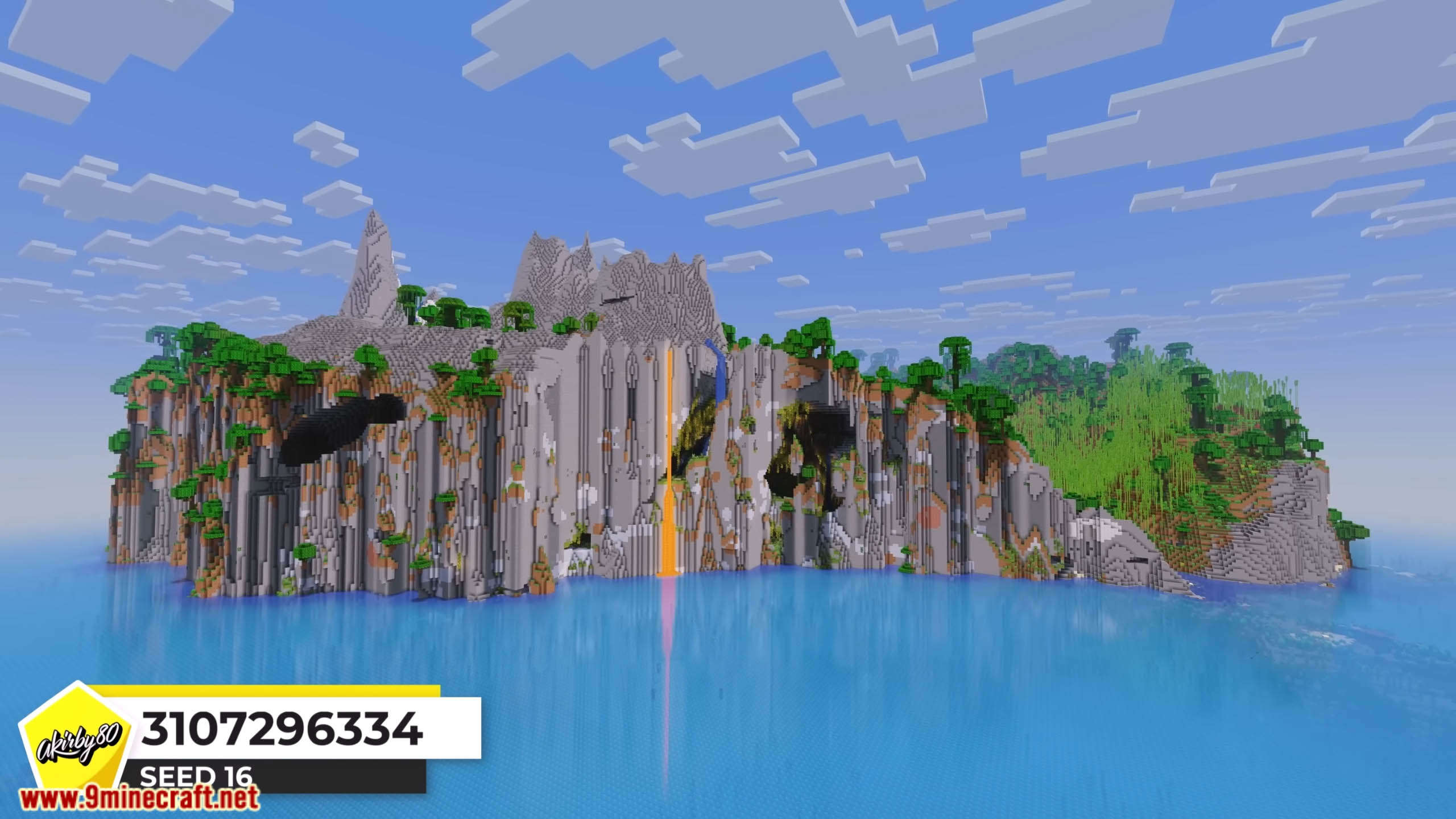 Top 25 Best New Mountain Seeds For Minecraft (26.1.2, 1.21.1) – Java, Bedrock Edition 17 Top 25 best new mountain seeds for minecraft screenshots 10