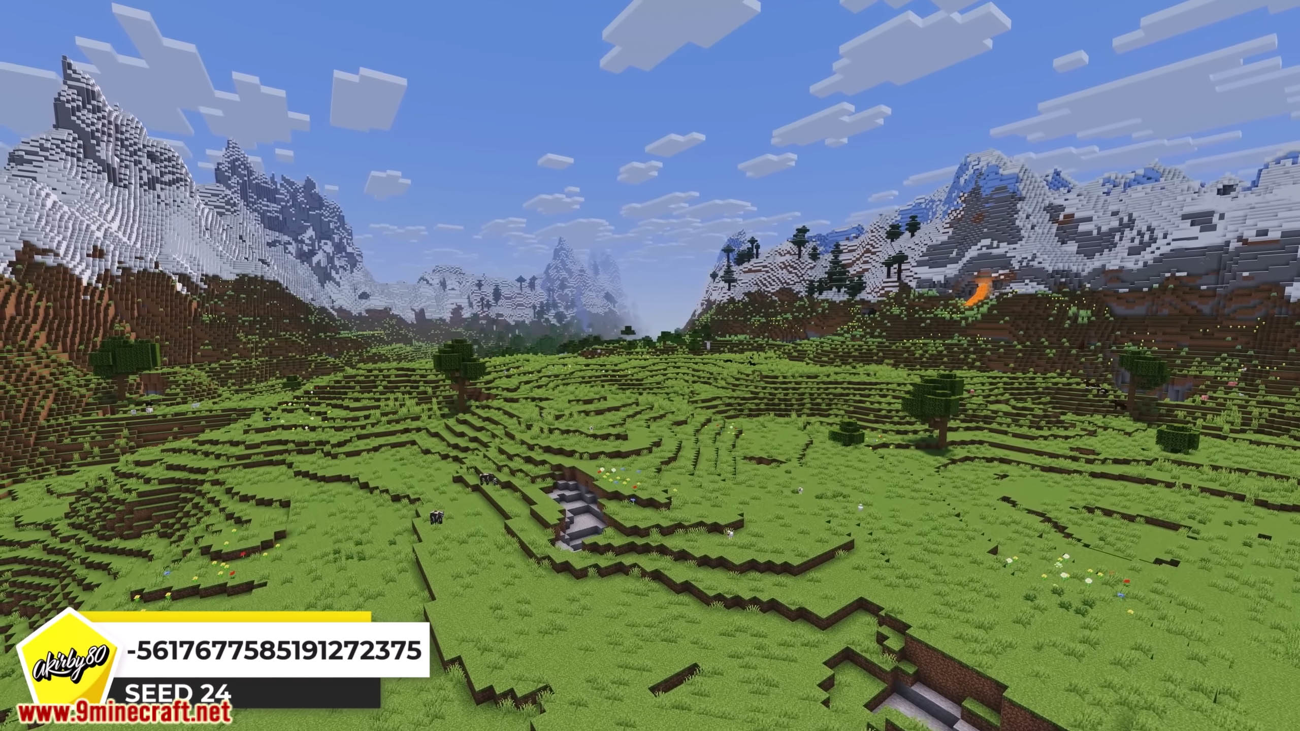 Top 25 Best New Mountain Seeds For Minecraft (26.1.2, 1.21.1) – Java, Bedrock Edition 25 Top 25 best new mountain seeds for minecraft screenshots 2