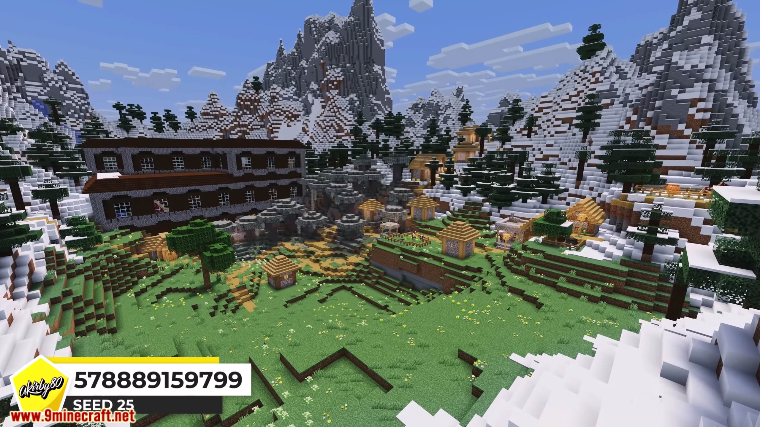 Top 25 Best New Mountain Seeds For Minecraft (26.1.2, 1.21.1) – Java, Bedrock Edition 26 Top 25 best new mountain seeds for minecraft screenshots