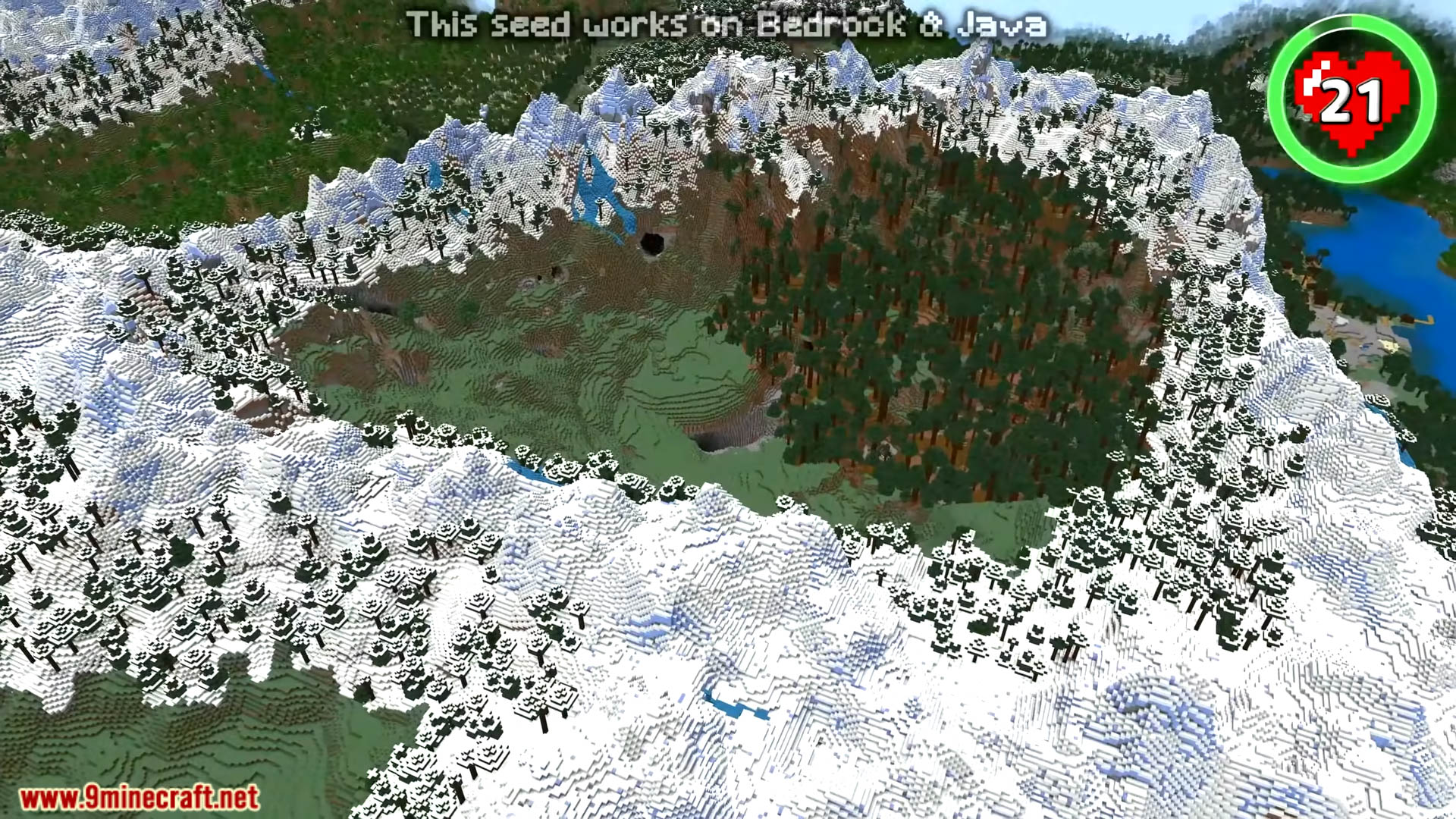 Top 25 Best New Seeds For Minecraft (26.1.2, 1.21.1) – Java/Bedrock Edition 43 Top 25 best new seeds for minecraft screenshots 10