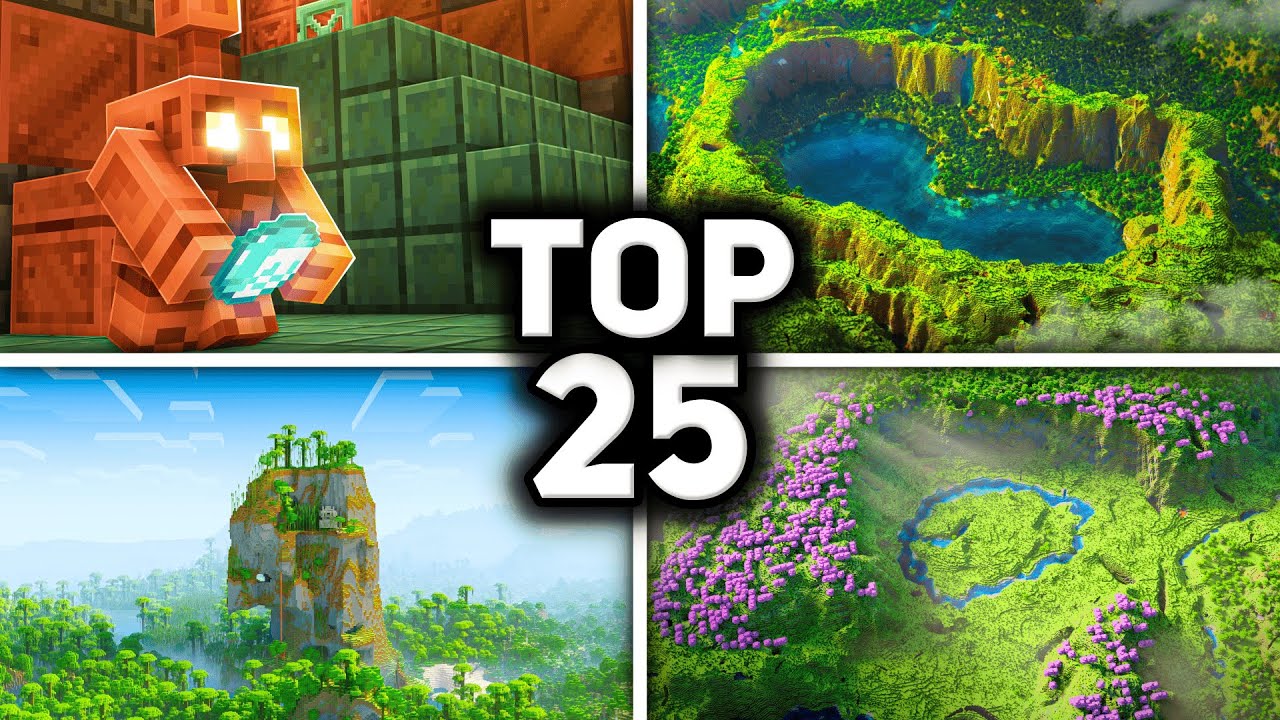 Top 25 Best New Seeds For Minecraft (26.1.2, 1.21.1) – Java/Bedrock Edition