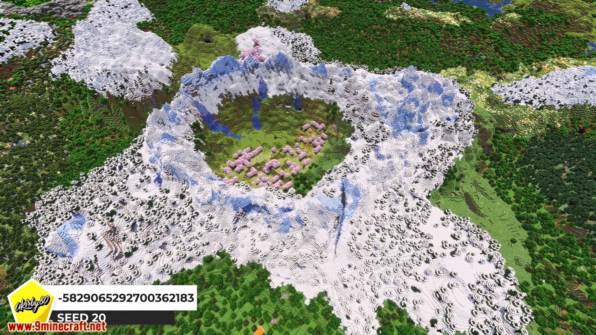Top 25 Best New Village Seeds For Minecraft (1.21.11, 1.21.1) – Java Edition 40 Top 25 best new village seeds for minecraft screenshots 11