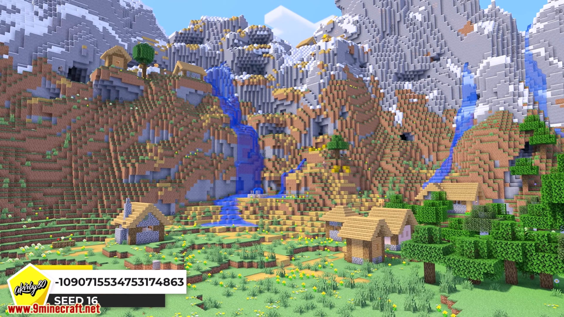 Top 25 Best New Village Seeds For Minecraft (1.21.11, 1.21.1) – Java Edition 33 Top 25 best new village seeds for minecraft screenshots 20