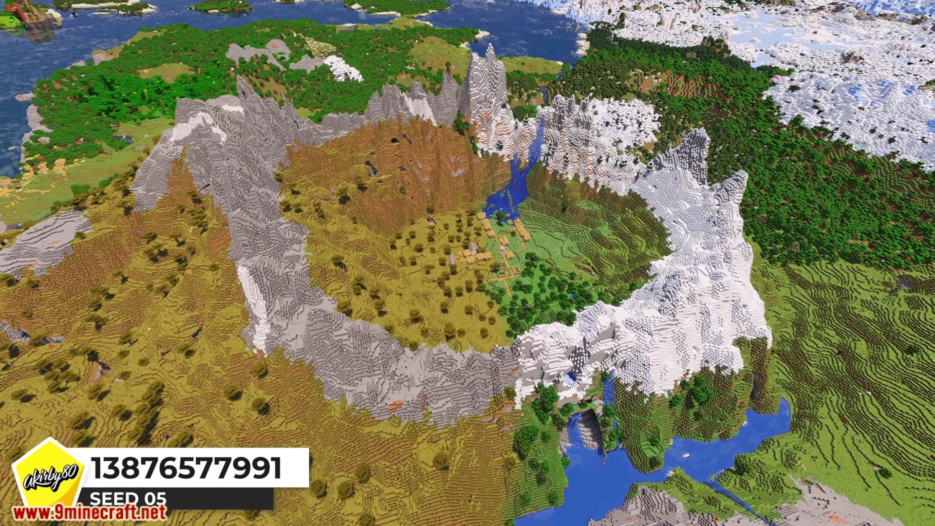 Top 25 Best New Village Seeds For Minecraft (26.1.1, 1.21.1) – Java Edition