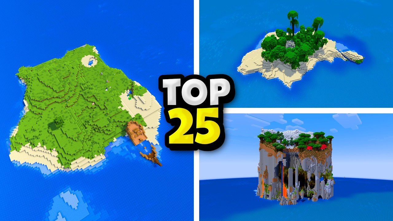 Top 25 Survival Island Seeds For Minecraft (1.21.11, 1.21.1) – Java ...