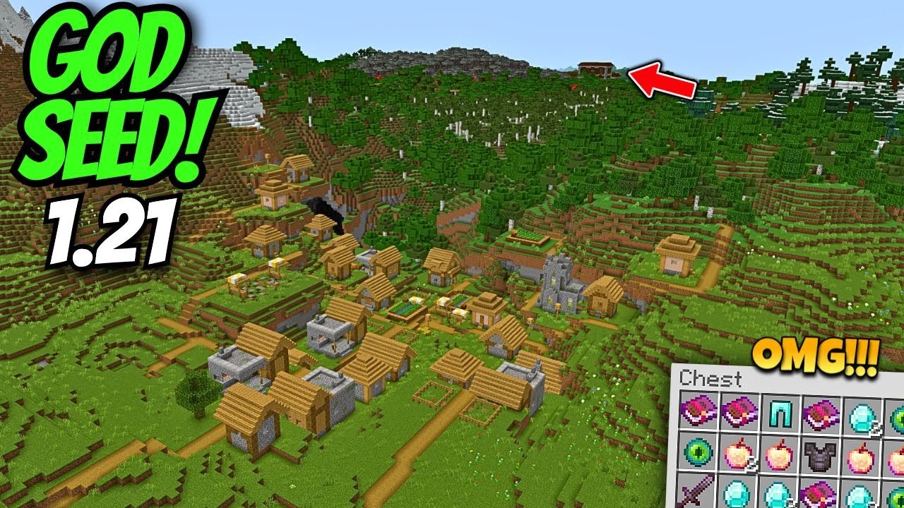 Top 3 God Seeds For Minecraft (26.1.2, 1.21.1) – Bedrock Edition