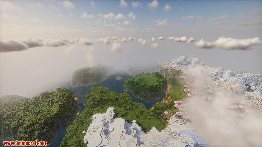 Top 3 New Awesome Seeds For Minecraft (26.1.1, 1.21.1) – Java, Bedrock Edition 4 Top 3 new awesome seeds for minecraft screenshots 3