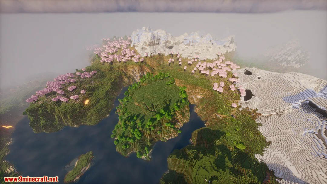 Top 3 New Awesome Seeds For Minecraft (26.1.1, 1.21.1) – Java, Bedrock Edition 2 Top 3 new awesome seeds for minecraft screenshots