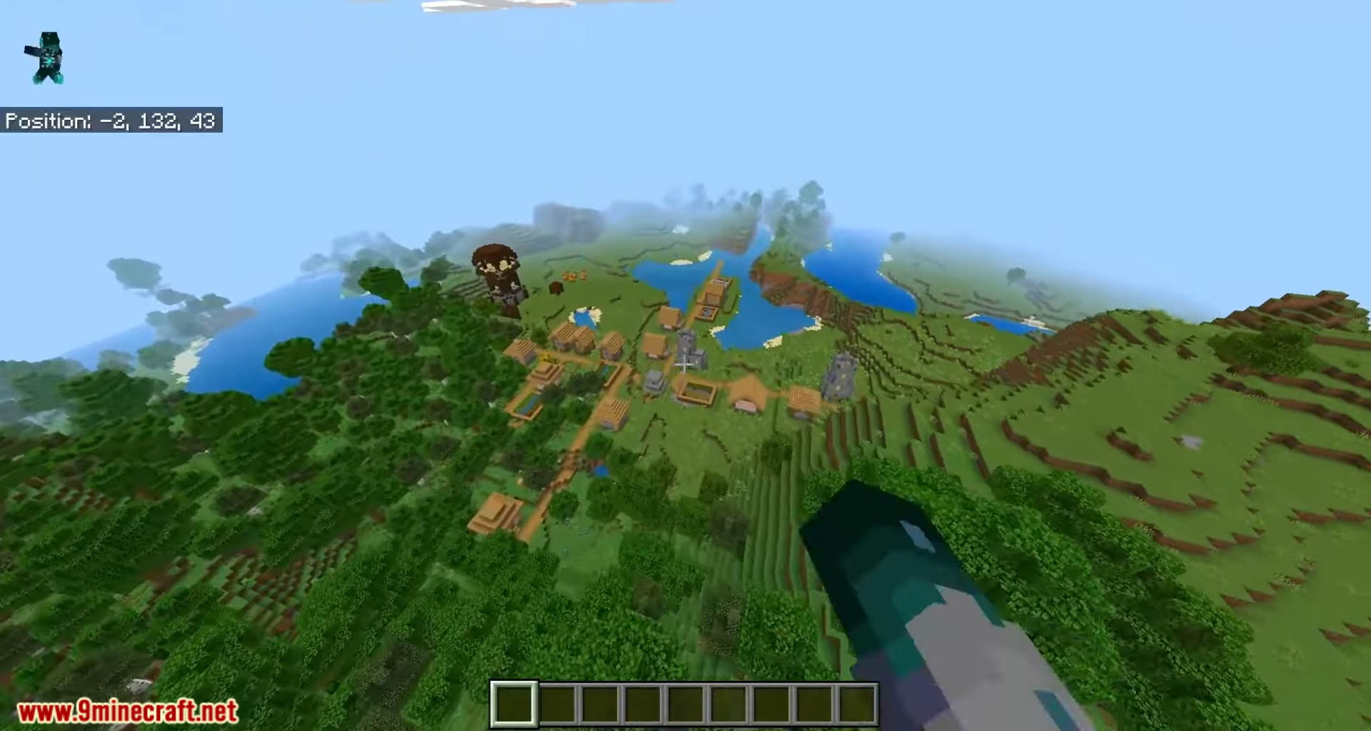 Top 3 New Best God Seeds For Minecraft (26.1.2, 1.21.1) – Java, Bedrock Edition 5 Top 3 new best god seeds for minecraft screenshots 4