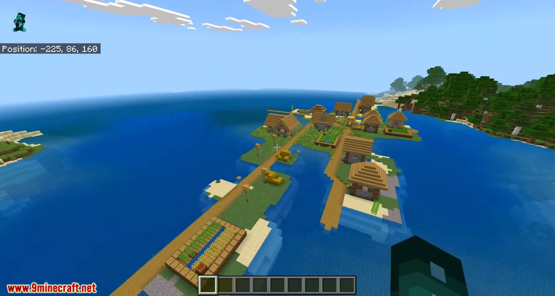 Top 3 New Best God Seeds For Minecraft (26.1.2, 1.21.1) – Java, Bedrock Edition 6 Top 3 new best god seeds for minecraft screenshots 5
