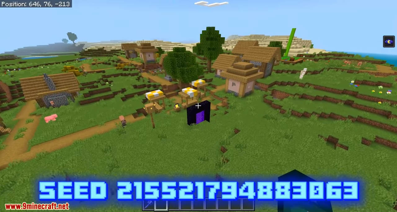 Top 3 New Best God Seeds For Minecraft (26.1.2, 1.21.1) – Java, Bedrock Edition 7 Top 3 new best god seeds for minecraft screenshots 6
