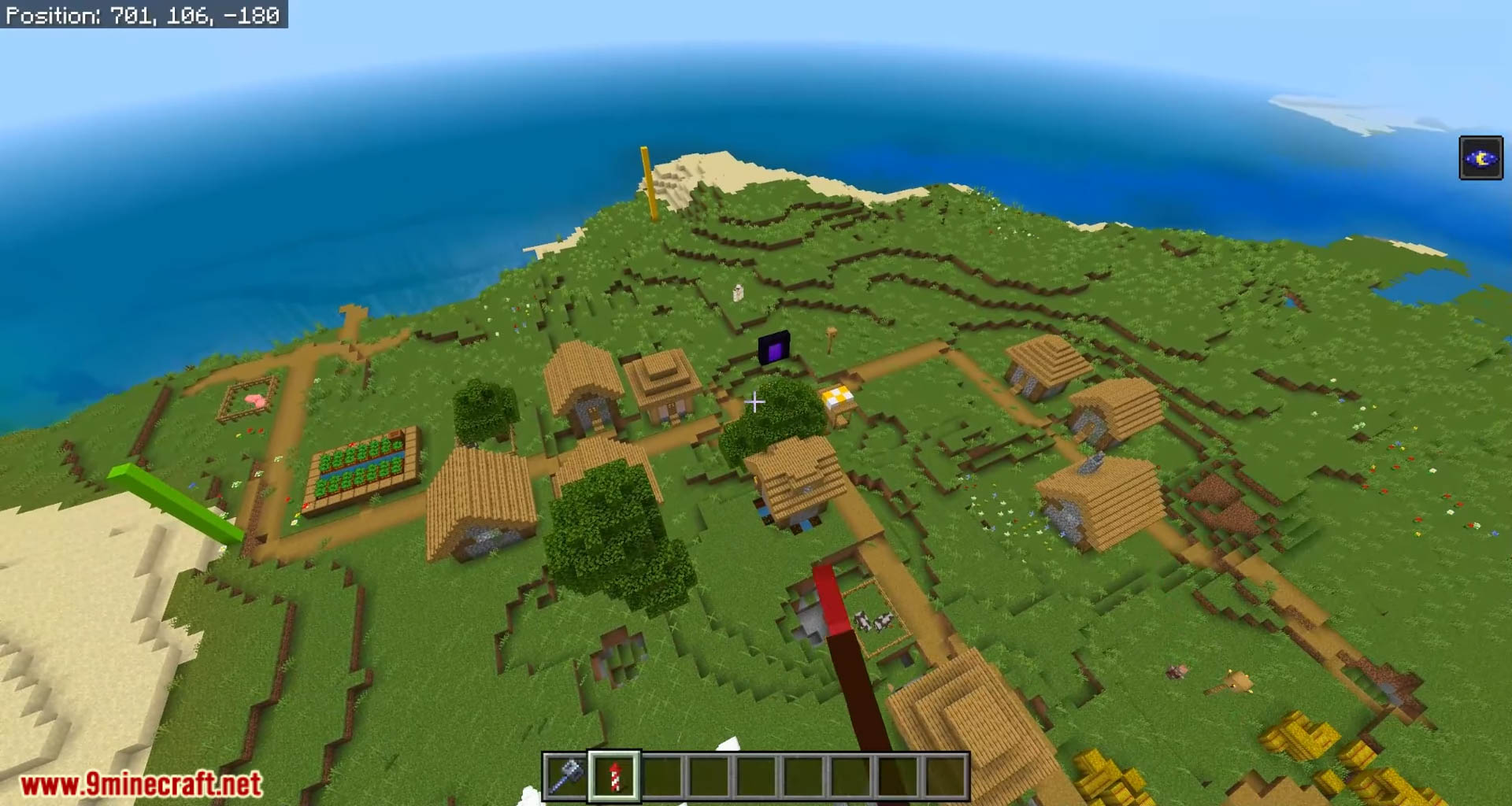 Top 3 New Best God Seeds For Minecraft (26.1.2, 1.21.1) – Java, Bedrock Edition 9 Top 3 new best god seeds for minecraft screenshots 8