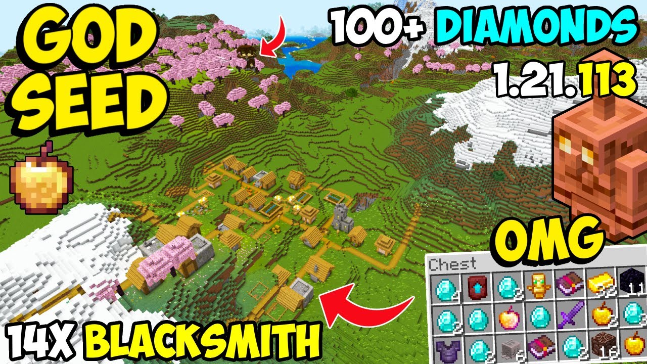 Top 3 New Ultimate God Seeds For Minecraft (1.21.11, 1.21.1) – Bedrock Edition