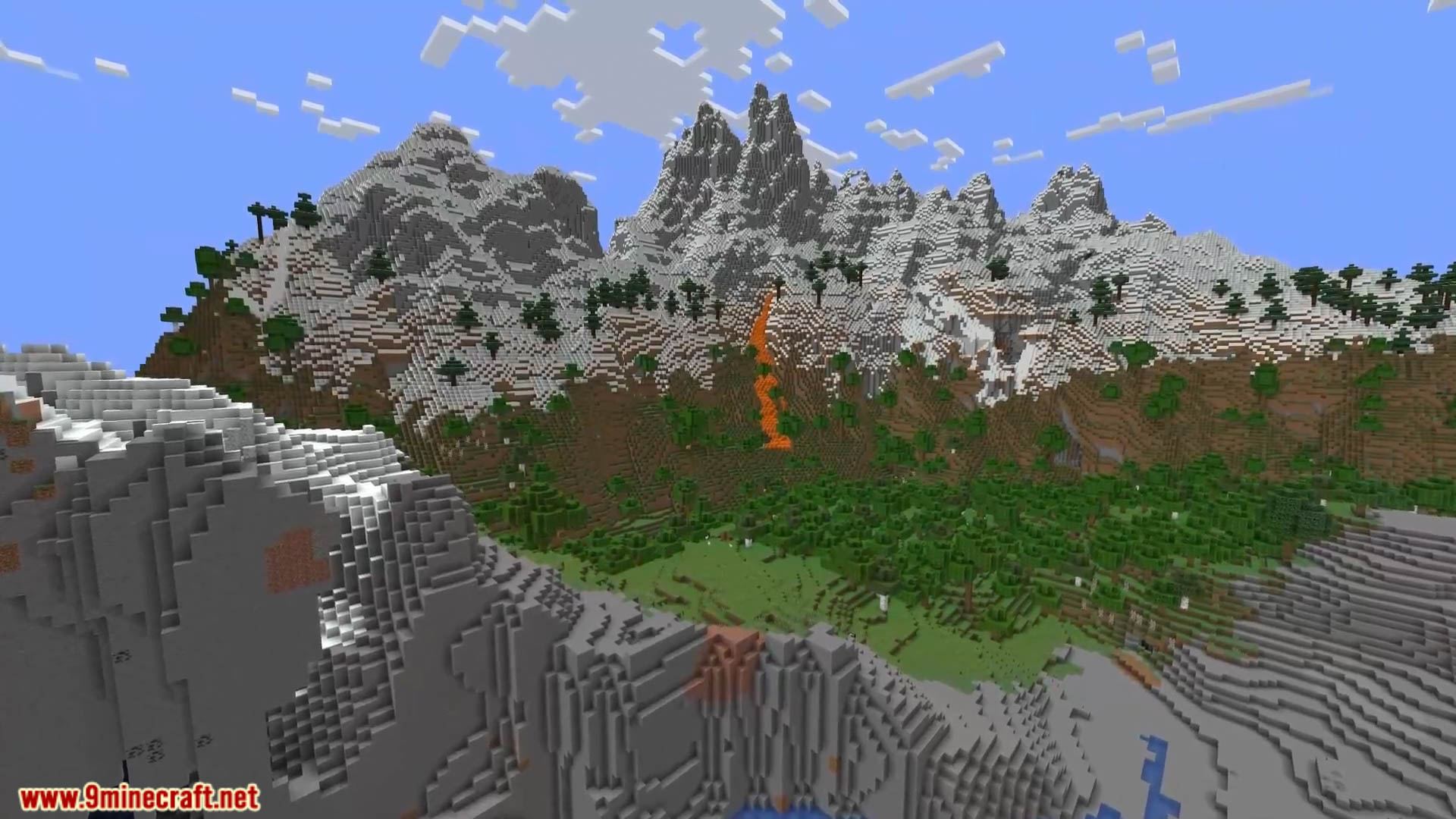 Top 5 Awesome Seeds For Minecraft (26.1.2, 1.21.1) – Java, Bedrock Edition 8 Top 5 awesome seeds for minecraft screenshots 7