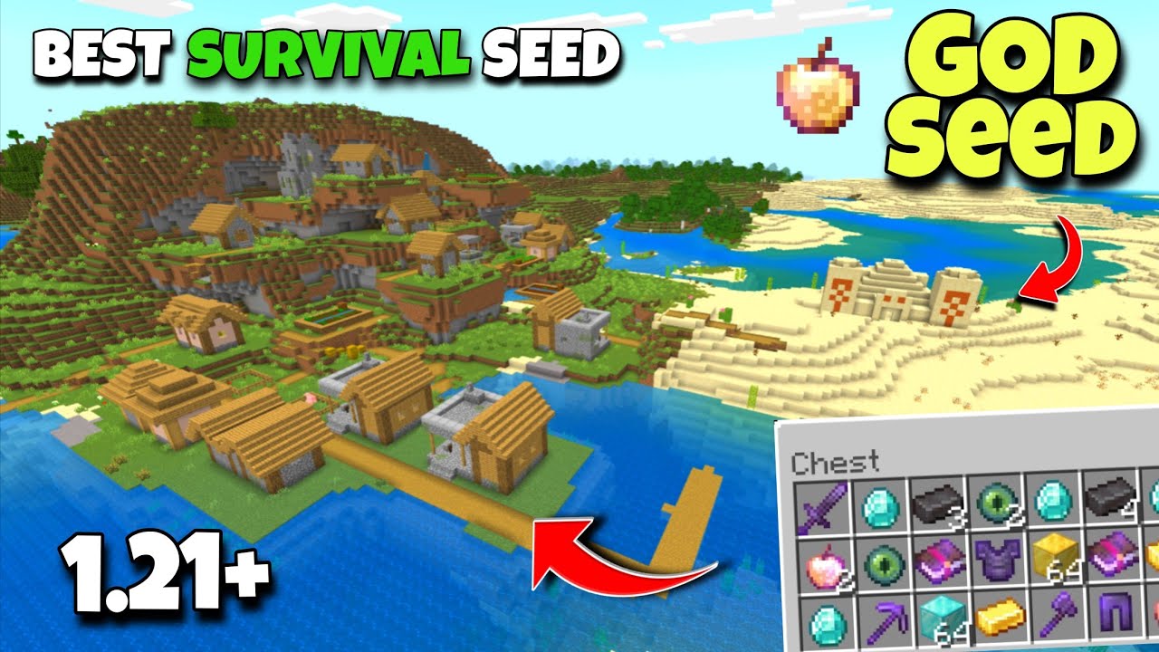 Top 5 Best God Seeds To Start Strong For Minecraft (1.21.11, 1.21.1) – Bedrock Edition