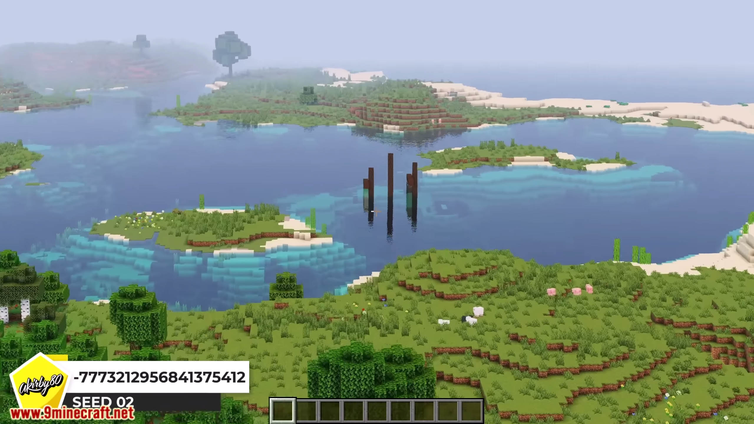 Top 5 cool lake village seeds for minecraft screenshots 10