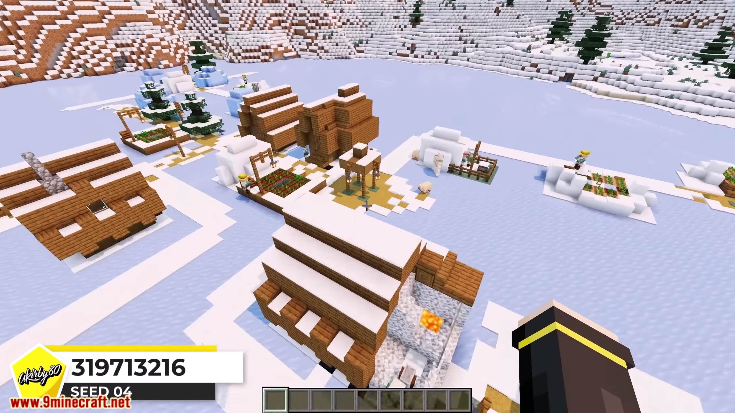 Top 5 cool lake village seeds for minecraft screenshots 6