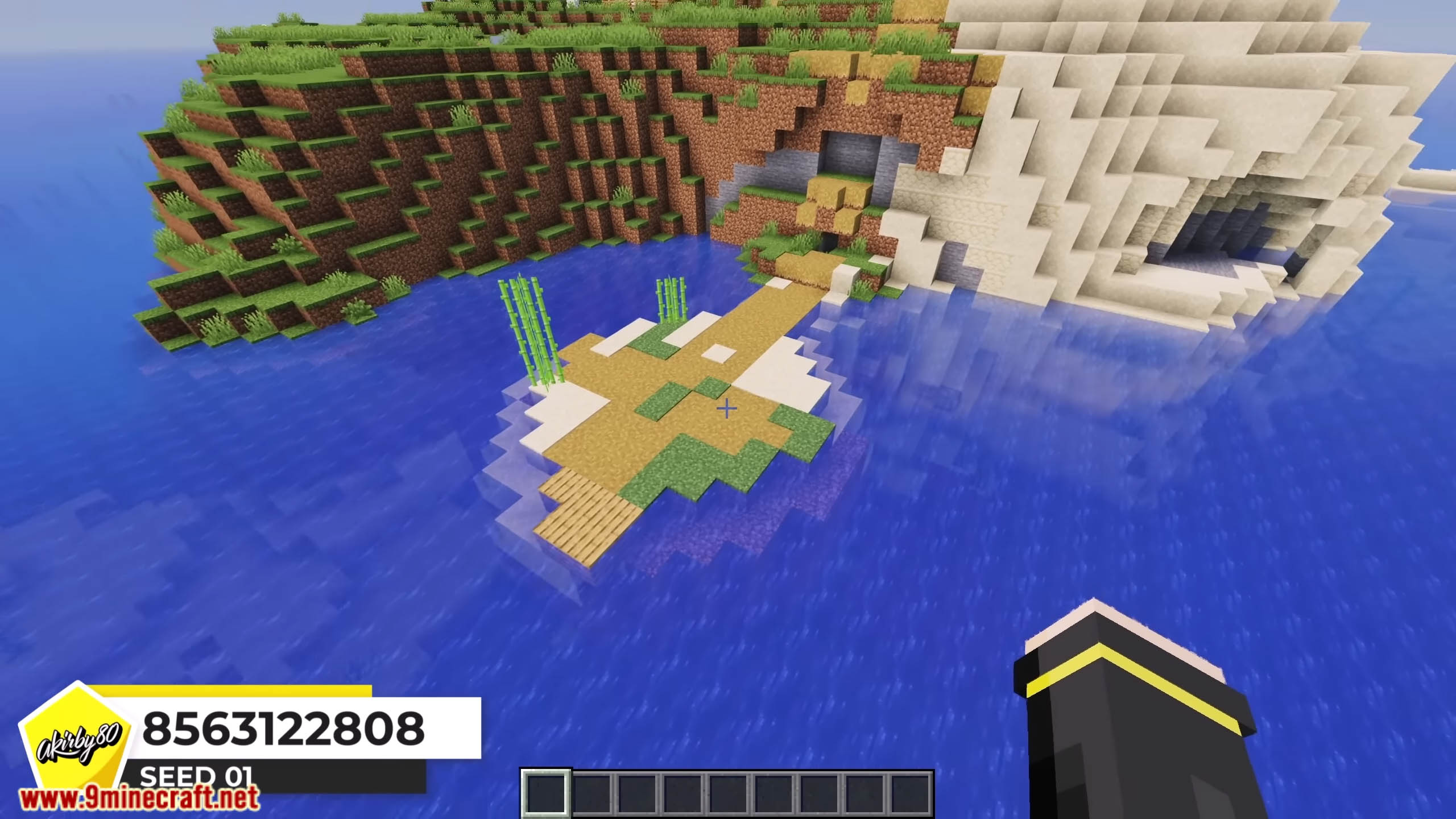 Top 5 Incredible Island Village Seeds For Minecraft (26.1.2, 1.21.1) – Java Edition 4 Top 5 incredible island village seeds for minecraft screenshots 19
