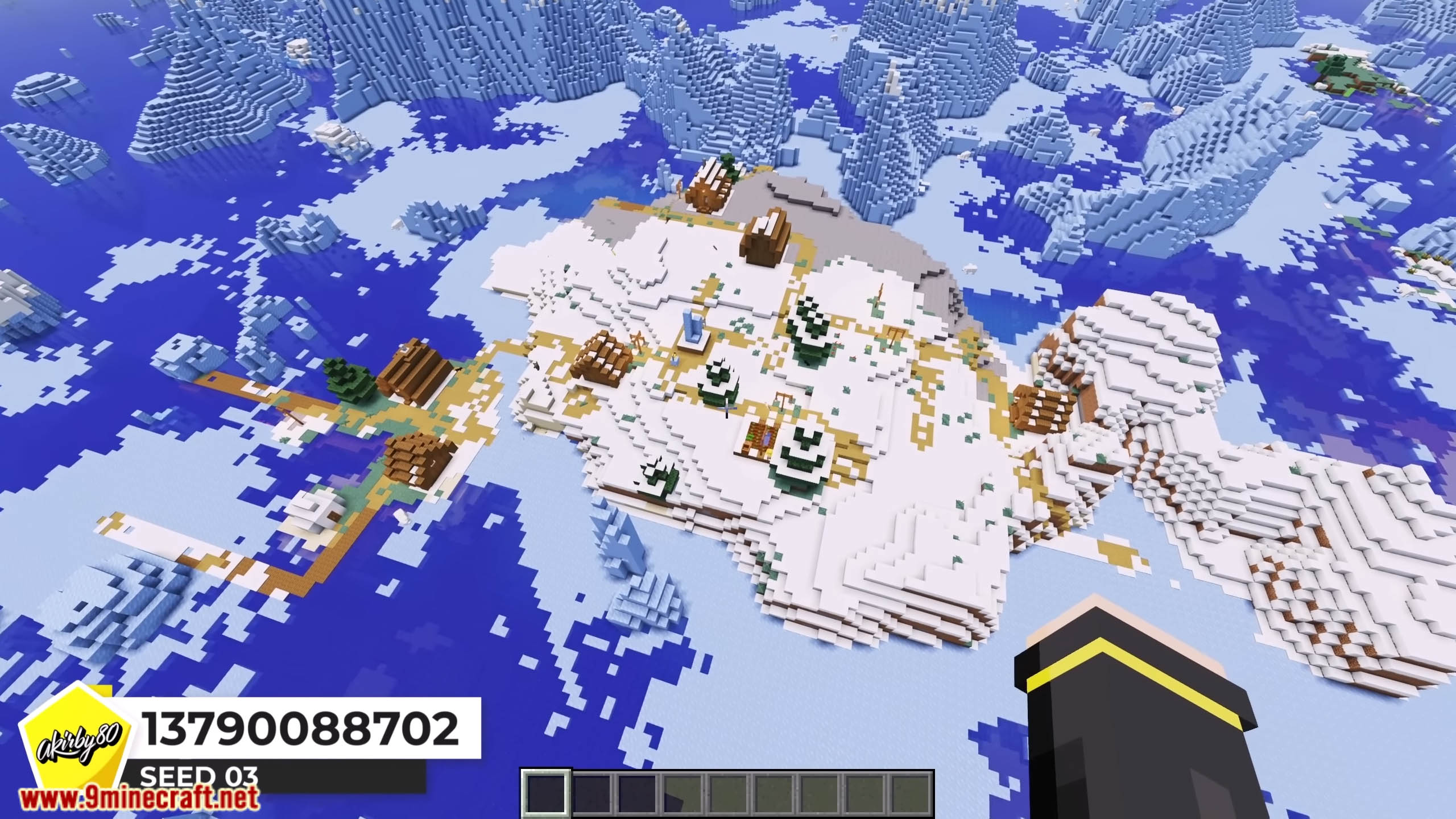 Top 5 Incredible Island Village Seeds For Minecraft (26.1.2, 1.21.1) – Java Edition 10 Top 5 incredible island village seeds for minecraft screenshots 9