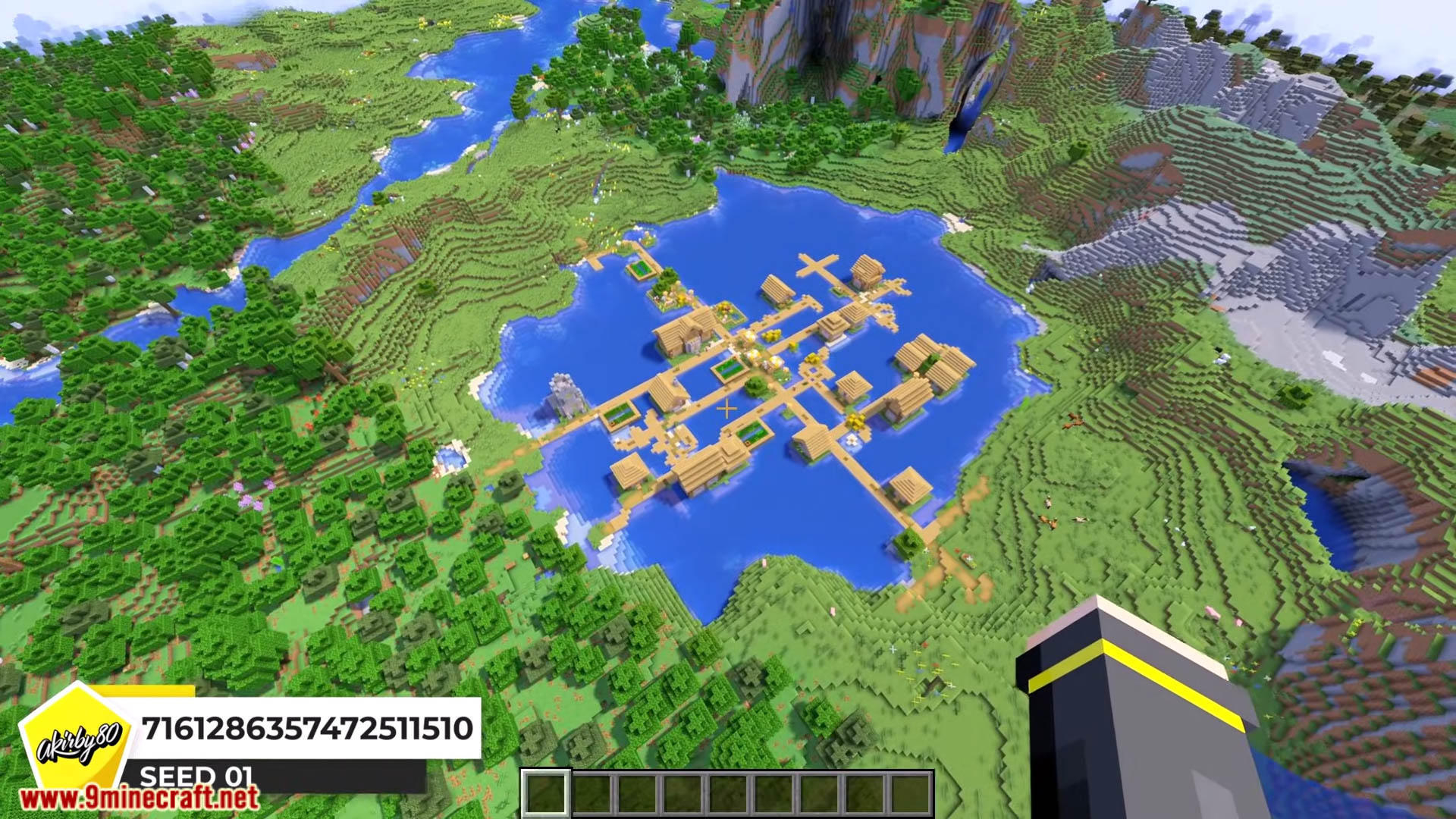 Seed Minecraft Java Lago Top 5 Lake Village Seeds For Minecraft (1.21.11, 1.21.1) – Java ...