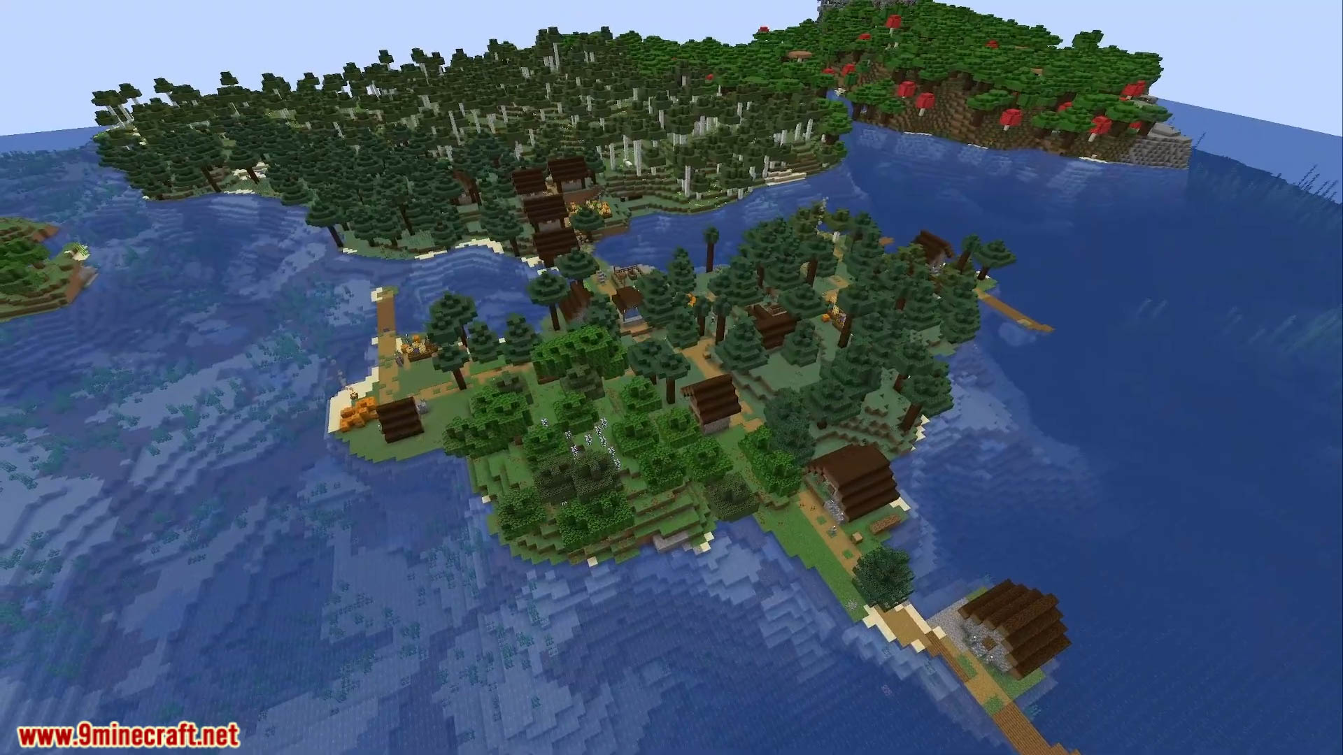 Top 5 New Village Seeds For Minecraft (26.1.2, 1.21.1) – Java Edition 12 Top 5 new village seeds for minecraft screenshots 11
